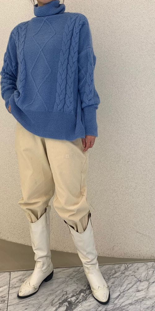 ROOMK - Korean Children Fashion - #Kfashion4kids - Twist Knit Tee