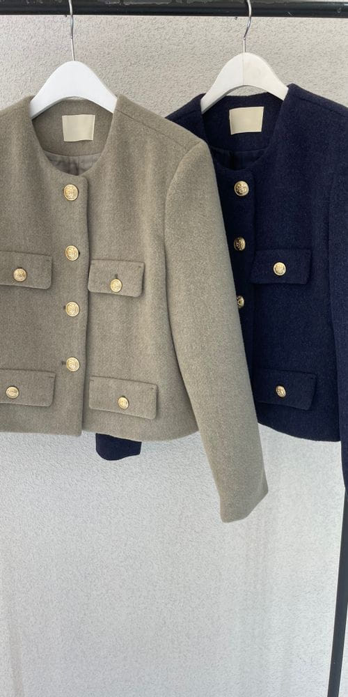 ROOMK - Korean Children Fashion - #Kfashion4kids - Plate Jacket - 2
