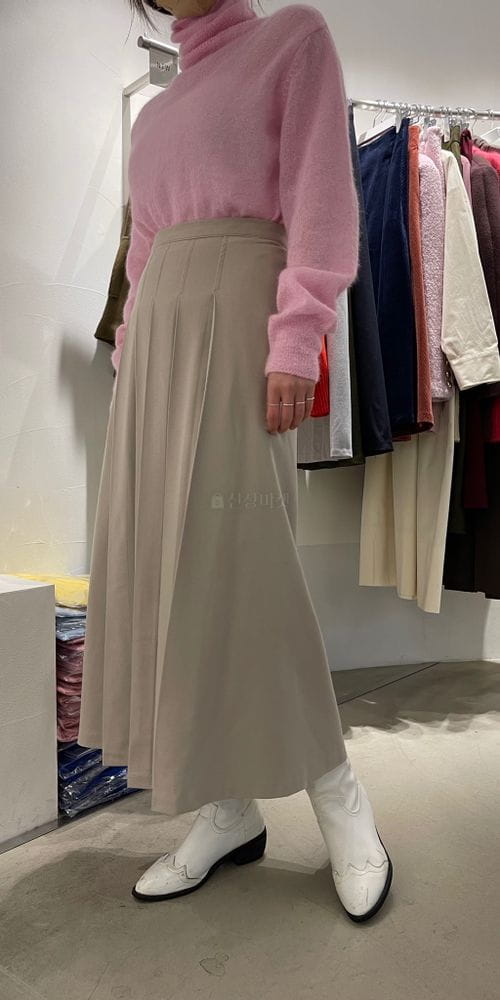ROOMK - Korean Children Fashion - #Kfashion4kids - Front Wrinkle Skirt