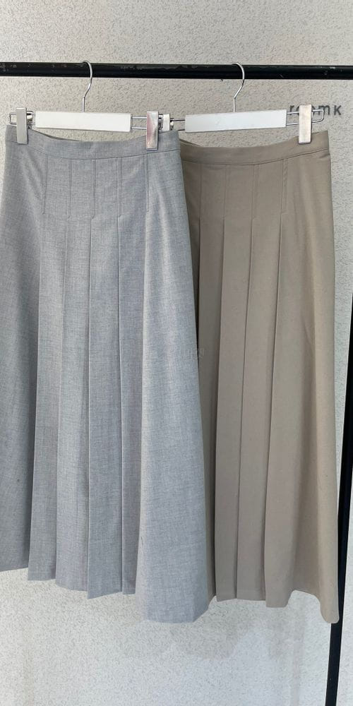 ROOMK - Korean Children Fashion - #Kfashion4kids - Front Wrinkle Skirt - 3