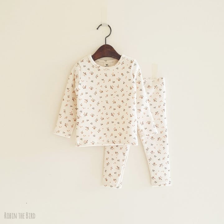 SAEROBIN - Korean Children Fashion - #Kfashion4kids - Flower Fleece Easywear - 2