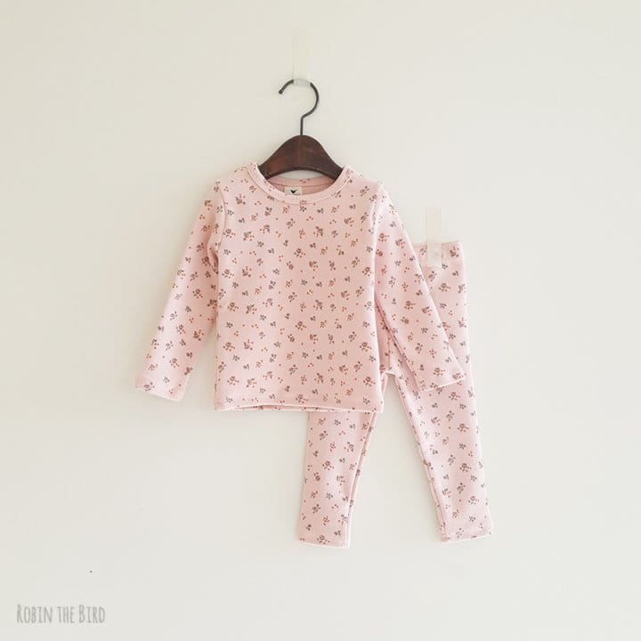 SAEROBIN - Korean Children Fashion - #Kfashion4kids - Flower Fleece Easywear - 3