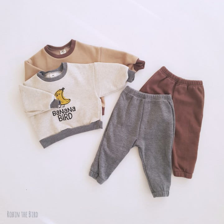 SAEROBIN - Korean Children Fashion - #Kfashion4kids - Banan Fleec Sweatshirt