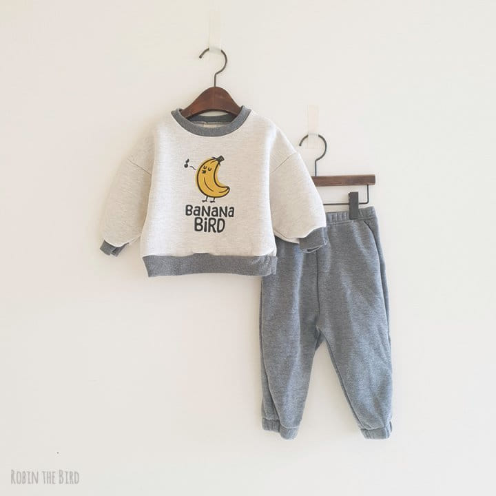 SAEROBIN - Korean Children Fashion - #Kfashion4kids - Banan Fleec Sweatshirt - 2