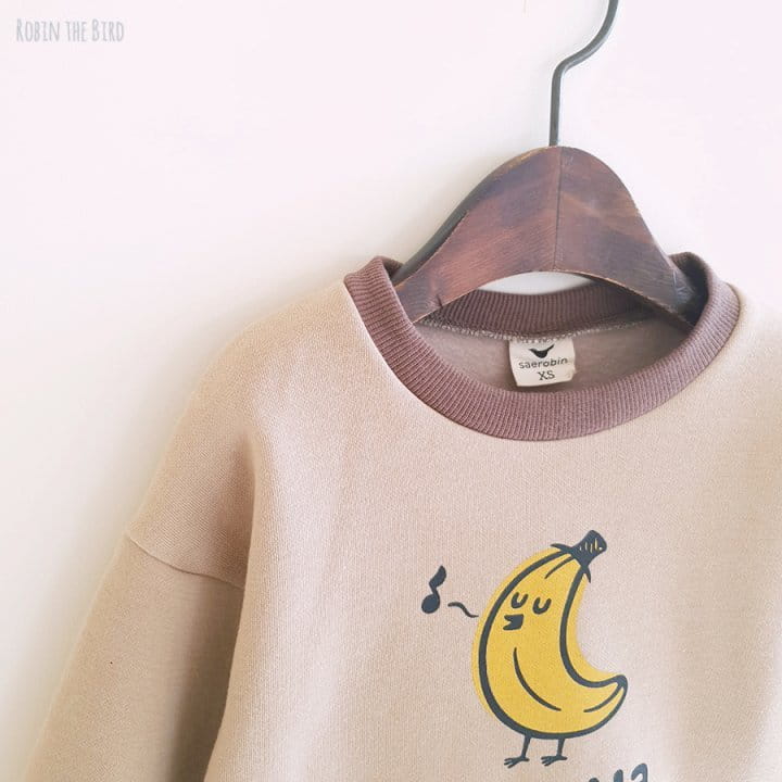 SAEROBIN - Korean Children Fashion - #Kfashion4kids - Banan Fleec Sweatshirt - 4