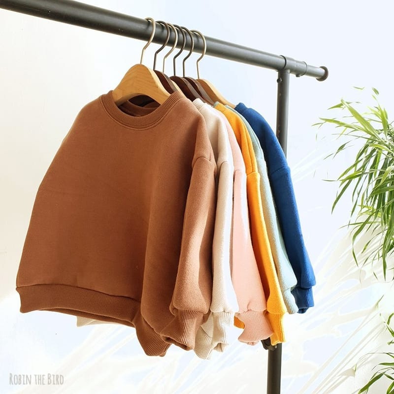 SAEROBIN - Korean Children Fashion - #Kfashion4kids - Fleece Sweatshirt