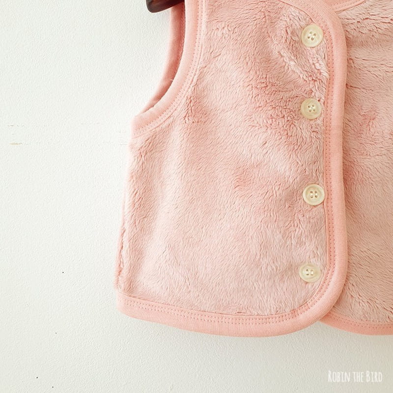 SAEROBIN - Korean Children Fashion - #Kfashion4kids - Milk Boa Sleep Vest - 3