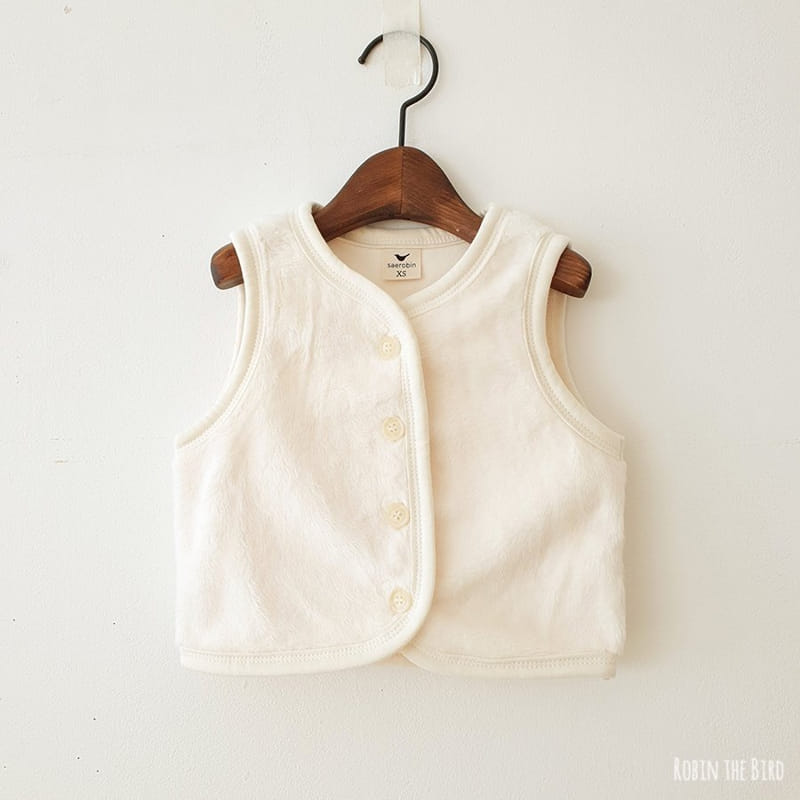 SAEROBIN - Korean Children Fashion - #Kfashion4kids - Milk Boa Sleep Vest - 7