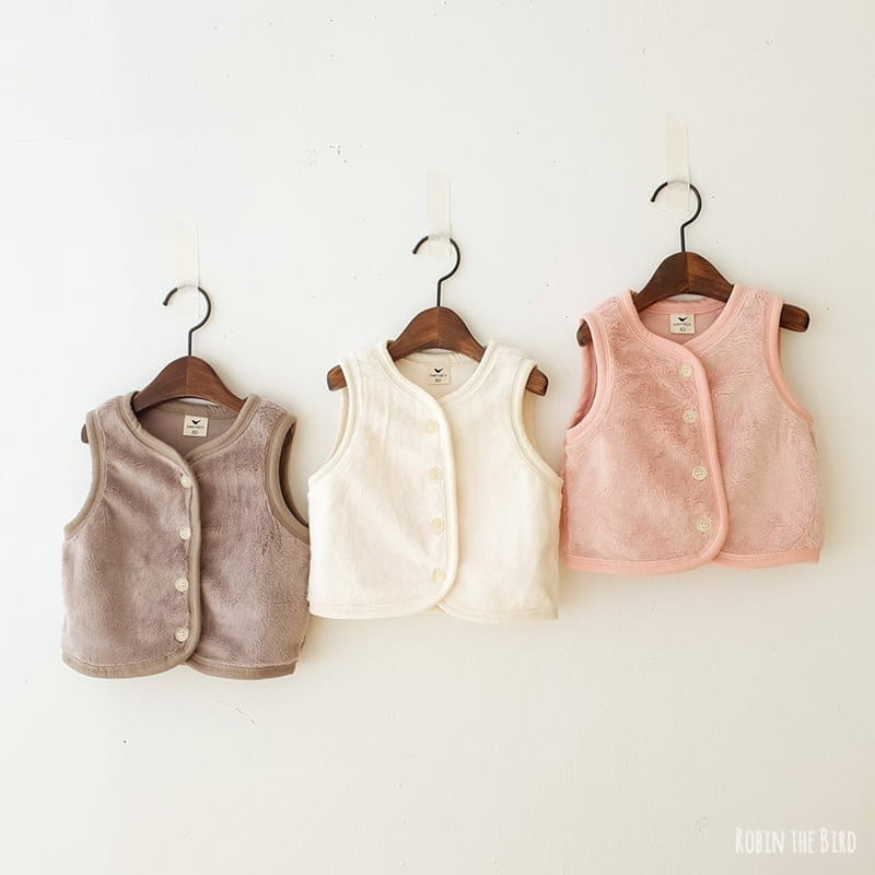 SAEROBIN - Korean Children Fashion - #Kfashion4kids - Milk Boa Sleep Vest - 8