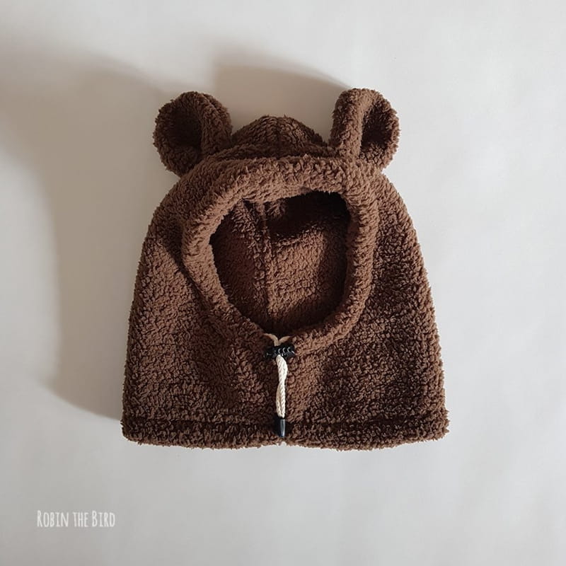 SAEROBIN - Korean Children Fashion - #Kfashion4kids - Bear Hoody Warmer