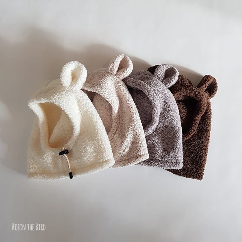 SAEROBIN - Korean Children Fashion - #Kfashion4kids - Bear Hoody Warmer - 5