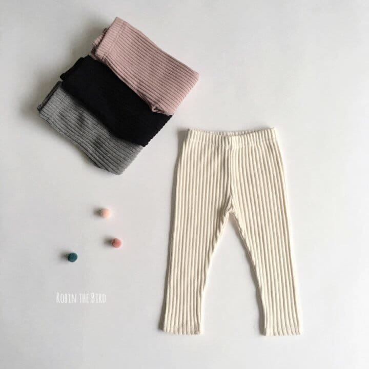 SAEROBIN - Korean Children Fashion - #Kfashion4kids - Fleece Rib Leggings - 5