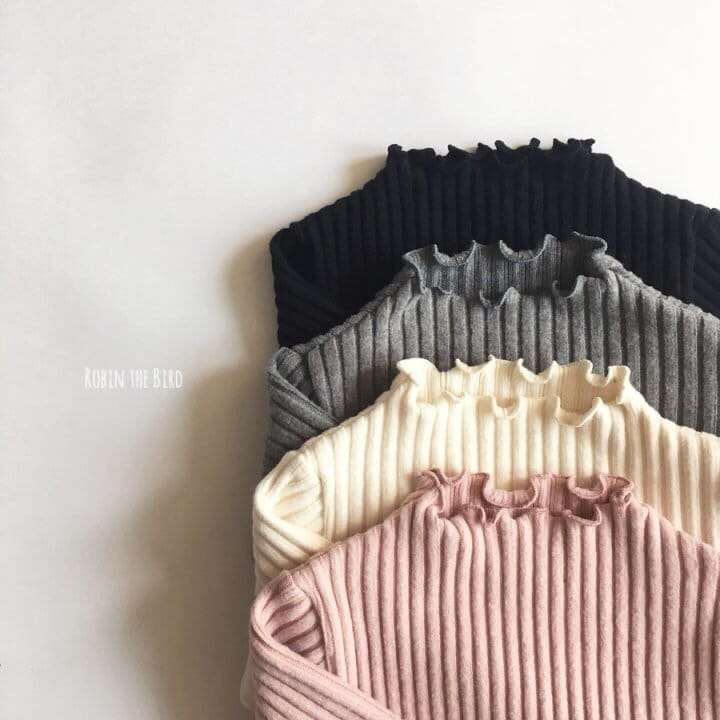 SAEROBIN - Korean Children Fashion - #Kfashion4kids - Fleece Rib Tery Tee