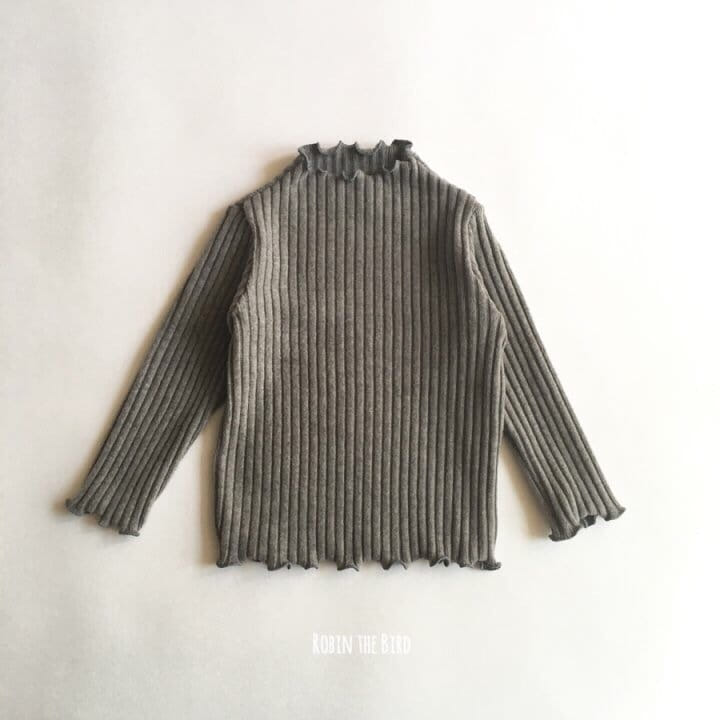 SAEROBIN - Korean Children Fashion - #Kfashion4kids - Fleece Rib Tery Tee - 5