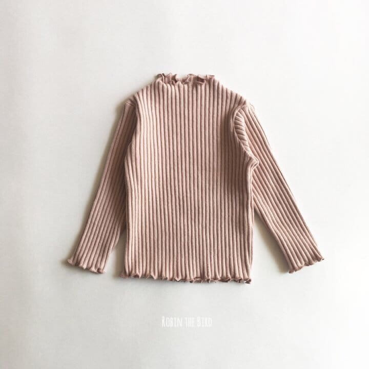 SAEROBIN - Korean Children Fashion - #Kfashion4kids - Fleece Rib Tery Tee - 6