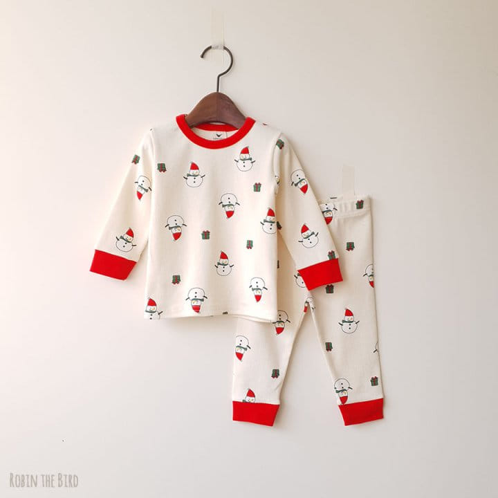 SAEROBIN - Korean Children Fashion - #Kfashion4kids - Snowman Easywear