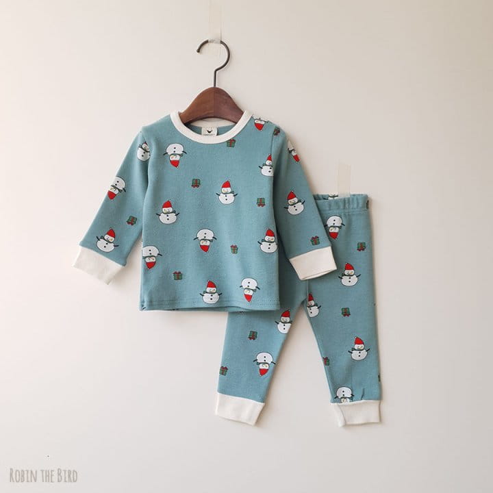 SAEROBIN - Korean Children Fashion - #Kfashion4kids - Snowman Easywear - 2