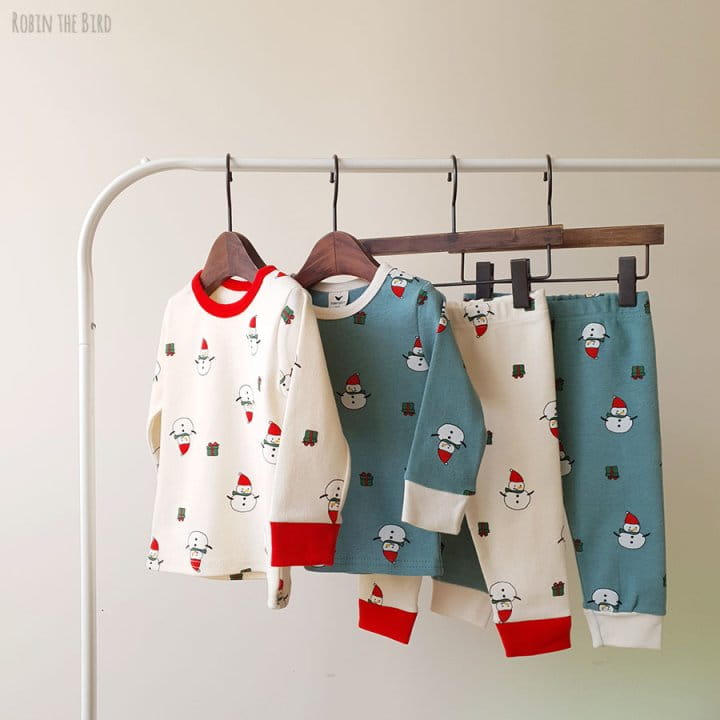 SAEROBIN - Korean Children Fashion - #Kfashion4kids - Snowman Easywear - 5