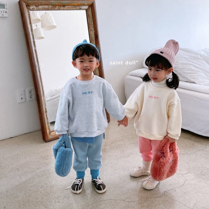 SAINT DOLL - Korean Children Fashion - #Kfashion4kids - Oh My Top Bottom Set - 3
