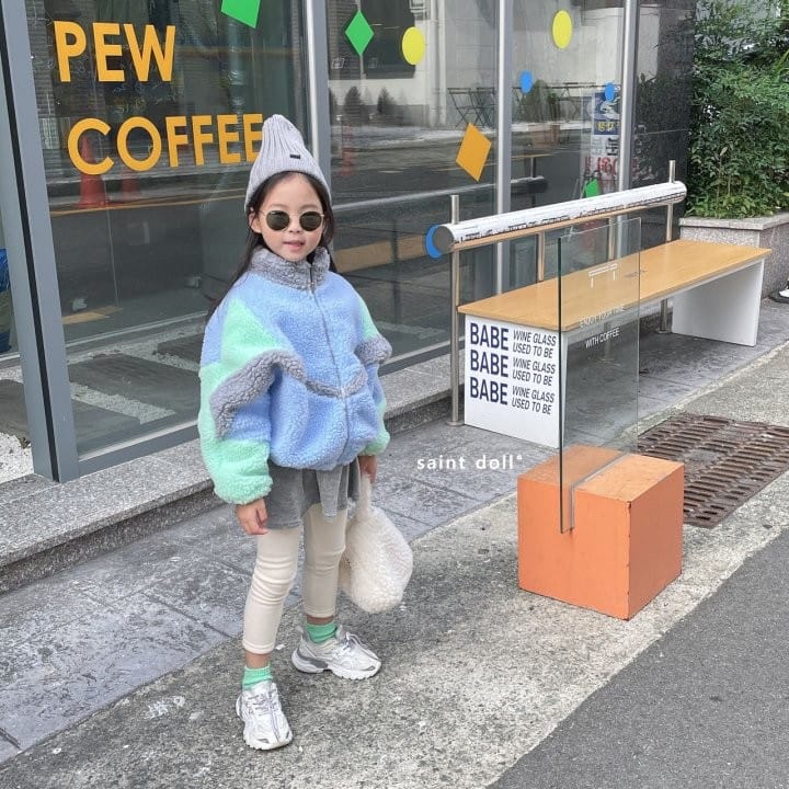 SAINT DOLL - Korean Children Fashion - #Kfashion4kids - Cotton Candy Zip-up - 7