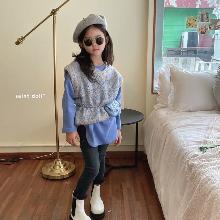 SAINT DOLL - Korean Children Fashion - #Kfashion4kids - Bosong V Vest