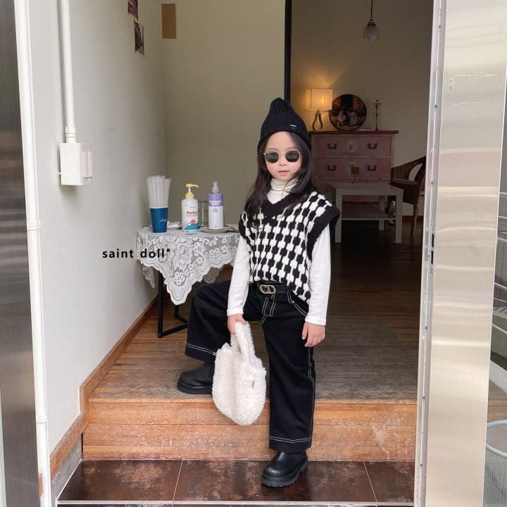 SAINT DOLL - Korean Children Fashion - #Kfashion4kids - Bosong V Vest - 10