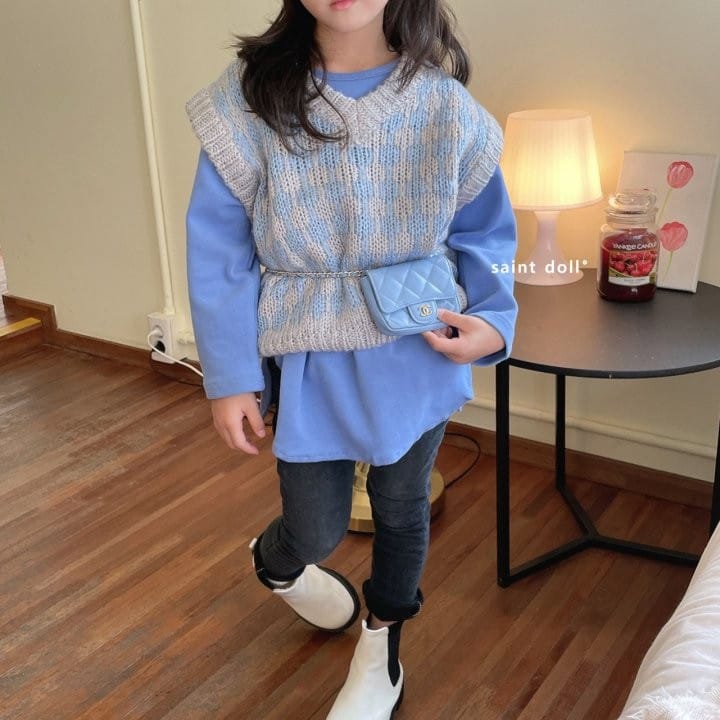 SAINT DOLL - Korean Children Fashion - #Kfashion4kids - Bosong V Vest - 2