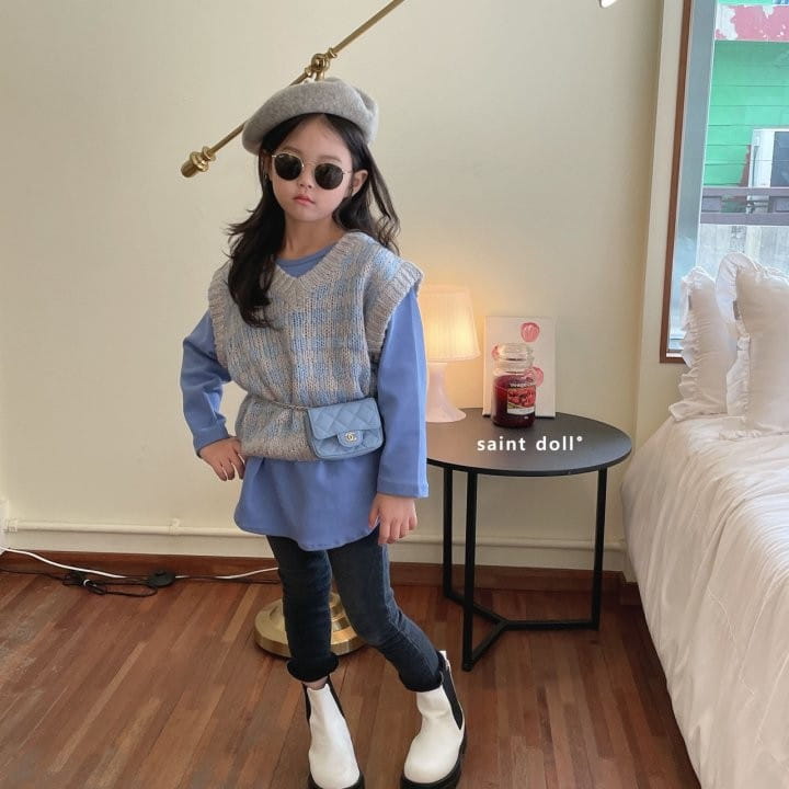 SAINT DOLL - Korean Children Fashion - #Kfashion4kids - Bosong V Vest - 6