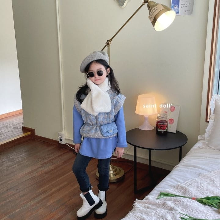 SAINT DOLL - Korean Children Fashion - #Kfashion4kids - Bosong V Vest - 8