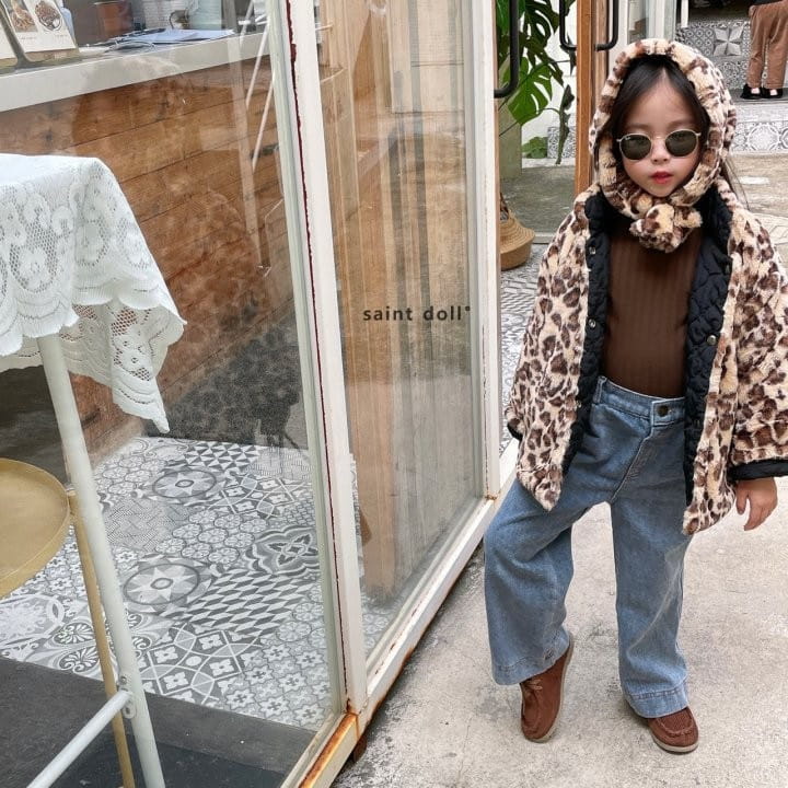 SAINT DOLL - Korean Children Fashion - #Kfashion4kids - Leopard Reversible Jacket - 10