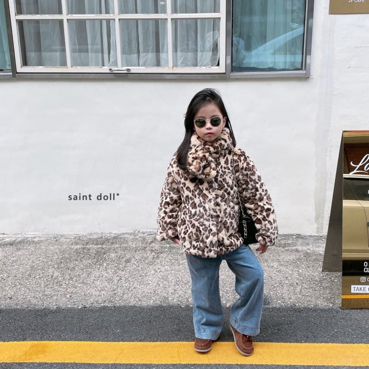 SAINT DOLL - Korean Children Fashion - #Kfashion4kids - Leopard Reversible Jacket - 2