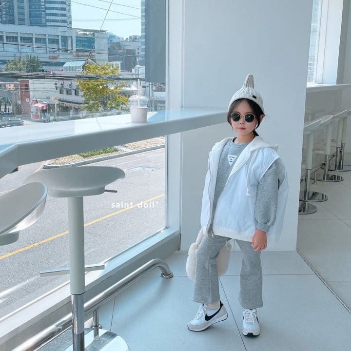 SAINT DOLL - Korean Children Fashion - #Kfashion4kids - Hoody Padding Vest - 5