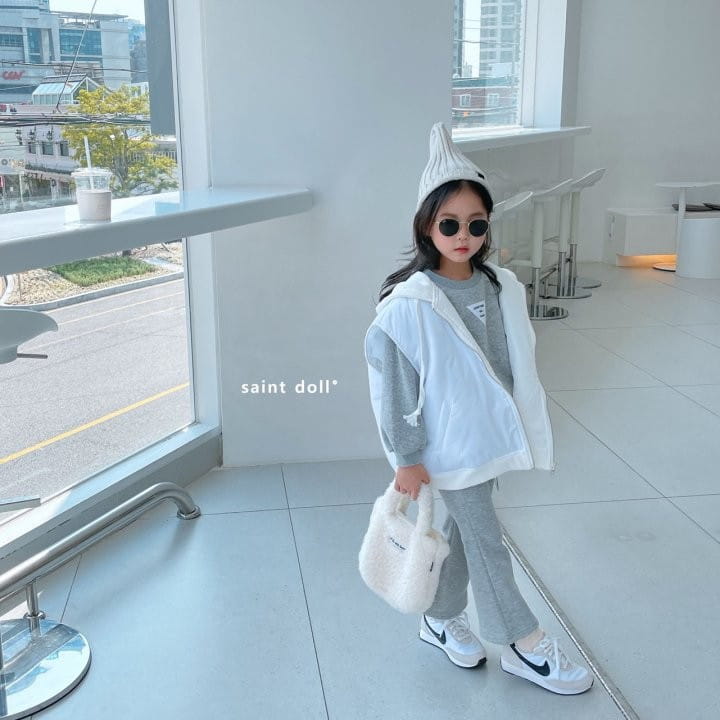 SAINT DOLL - Korean Children Fashion - #Kfashion4kids - Hoody Padding Vest - 6