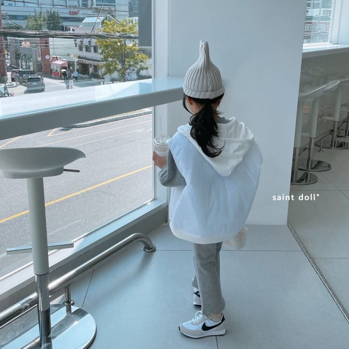 SAINT DOLL - Korean Children Fashion - #Kfashion4kids - Hoody Padding Vest - 8