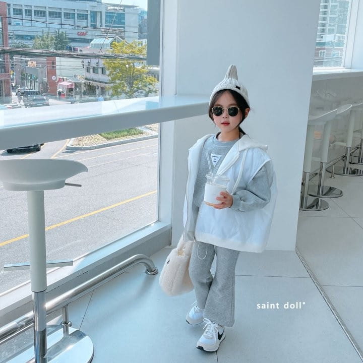 SAINT DOLL - Korean Children Fashion - #Kfashion4kids - Hoody Padding Vest - 9