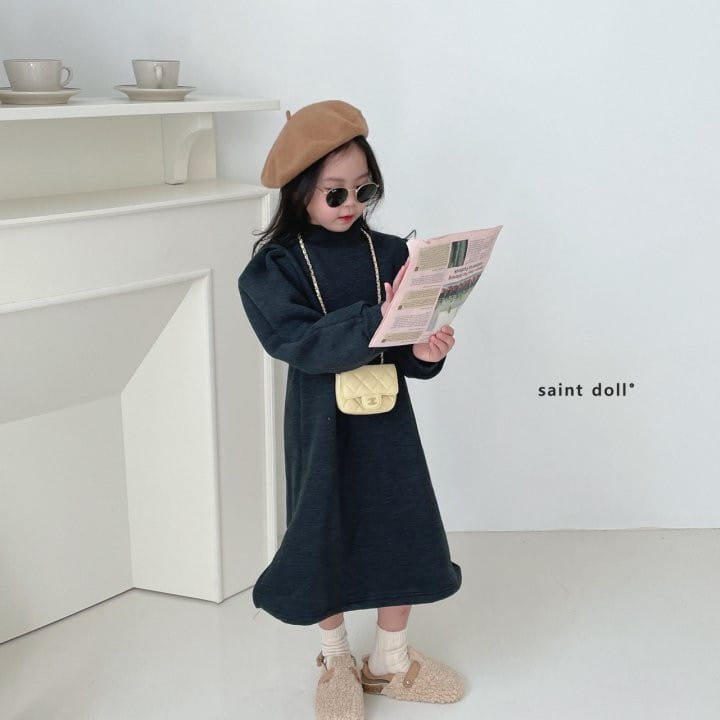 SAINT DOLL - Korean Children Fashion - #Kfashion4kids - Mood Long One-piece - 4
