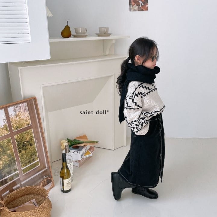 SAINT DOLL - Korean Children Fashion - #Kfashion4kids - Denim Skirt - 3