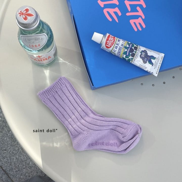 SAINT DOLL - Korean Children Fashion - #Kfashion4kids - Cookie Socks [set of 4] - 11