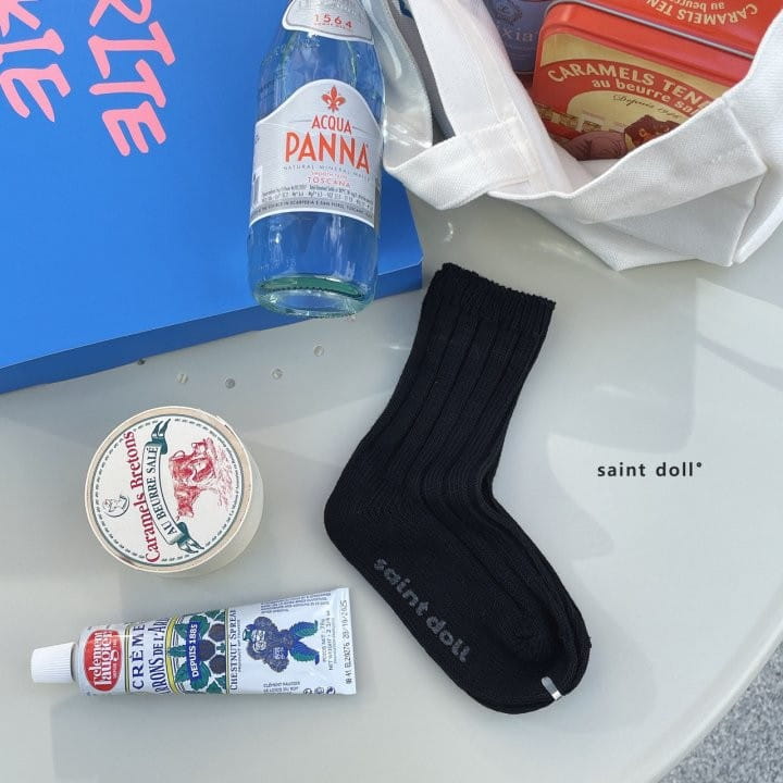 SAINT DOLL - Korean Children Fashion - #Kfashion4kids - Cookie Socks [set of 4] - 12