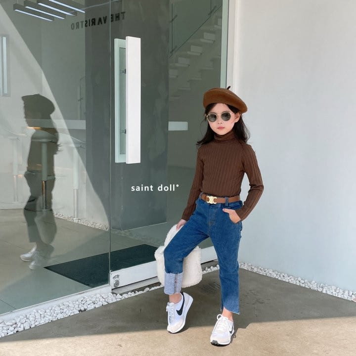 SAINT DOLL - Korean Children Fashion - #Kfashion4kids - Walk Turtleneck Tee - 3