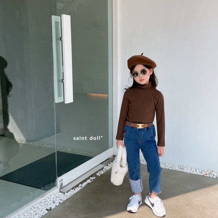 SAINT DOLL - Korean Children Fashion - #Kfashion4kids - Walk Turtleneck Tee - 4