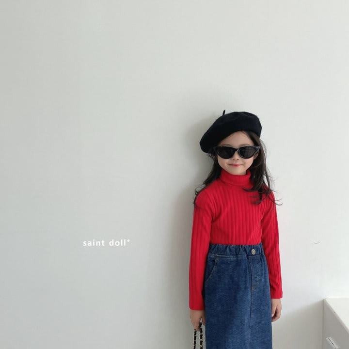 SAINT DOLL - Korean Children Fashion - #Kfashion4kids - Walk Turtleneck Tee - 9