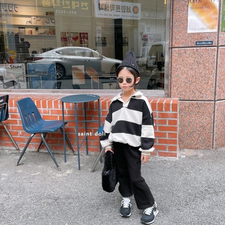 SAINT DOLL - Korean Children Fashion - #Kfashion4kids - Danjak Over Collar Sweatshirt - 10