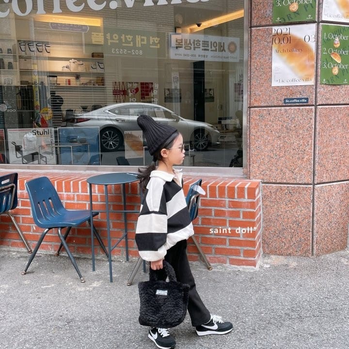 SAINT DOLL - Korean Children Fashion - #Kfashion4kids - Danjak Over Collar Sweatshirt - 11