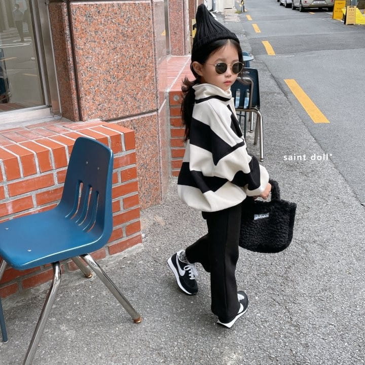SAINT DOLL - Korean Children Fashion - #Kfashion4kids - Danjak Over Collar Sweatshirt - 12