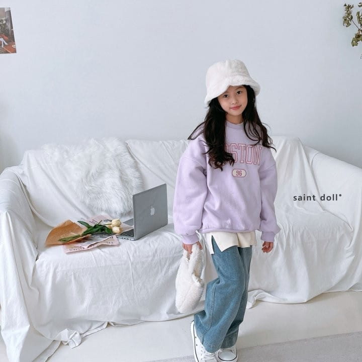 SAINT DOLL - Korean Children Fashion - #Kfashion4kids - Boston Sweatshirt