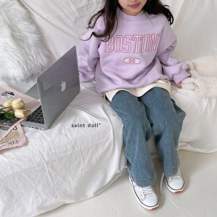 SAINT DOLL - Korean Children Fashion - #Kfashion4kids - Boston Sweatshirt - 2