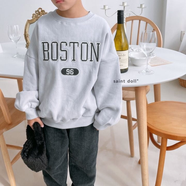 SAINT DOLL - Korean Children Fashion - #Kfashion4kids - Boston Sweatshirt - 6