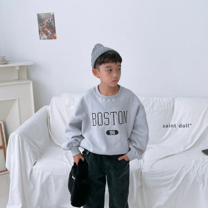 SAINT DOLL - Korean Children Fashion - #Kfashion4kids - Boston Sweatshirt - 8