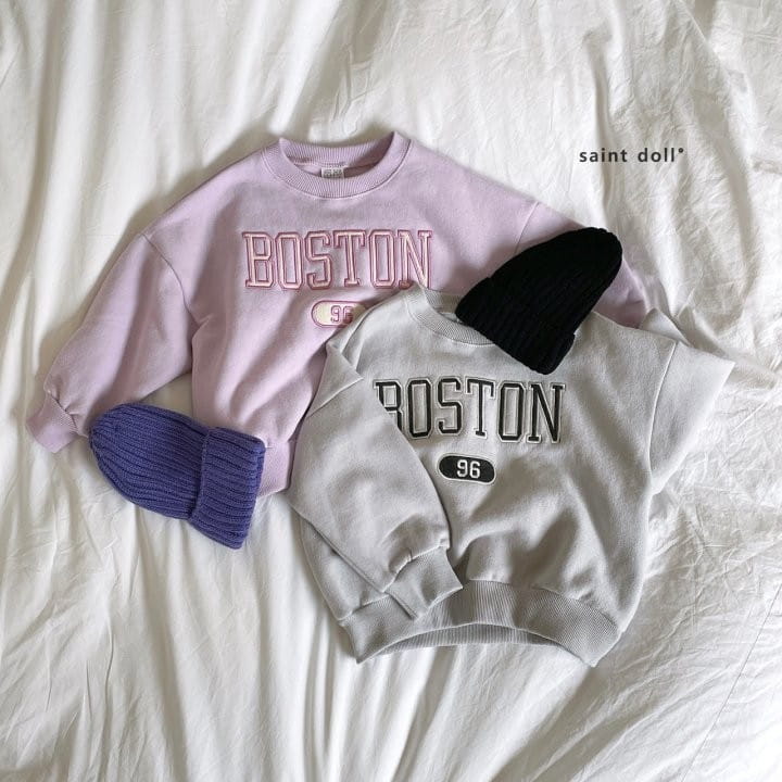 SAINT DOLL - Korean Children Fashion - #Kfashion4kids - Boston Sweatshirt - 9